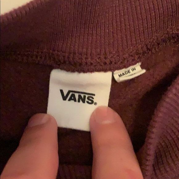 Plum Vans crewneck sweatshirt - Picture 3 of 5